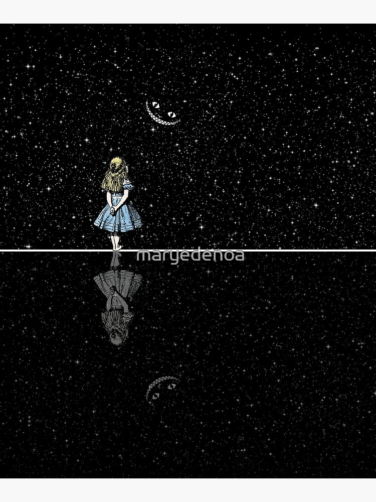 Alice In Wonderland Starry Night by maryedenoa