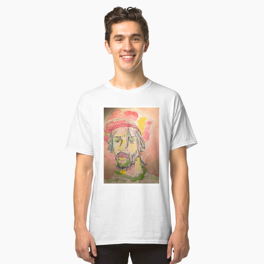 Thoughtful Man Classic T-Shirt