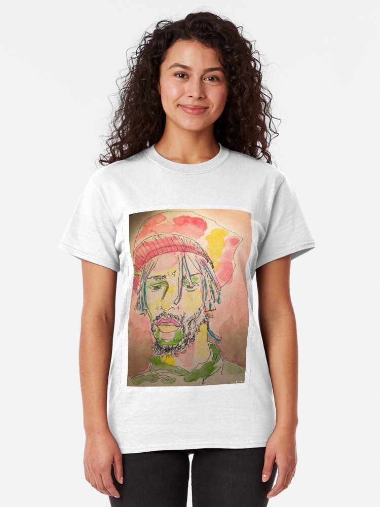 Alternate view of Thoughtful Man Classic T-Shirt