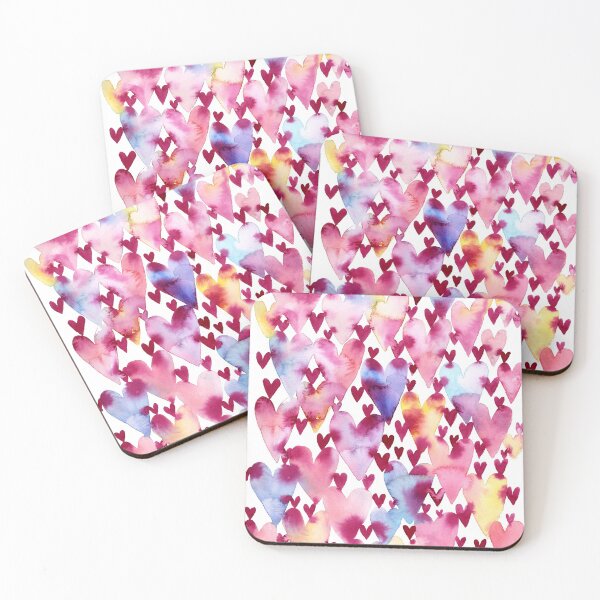 Item preview, Hearts designed and sold by Rebecca Reck Art.