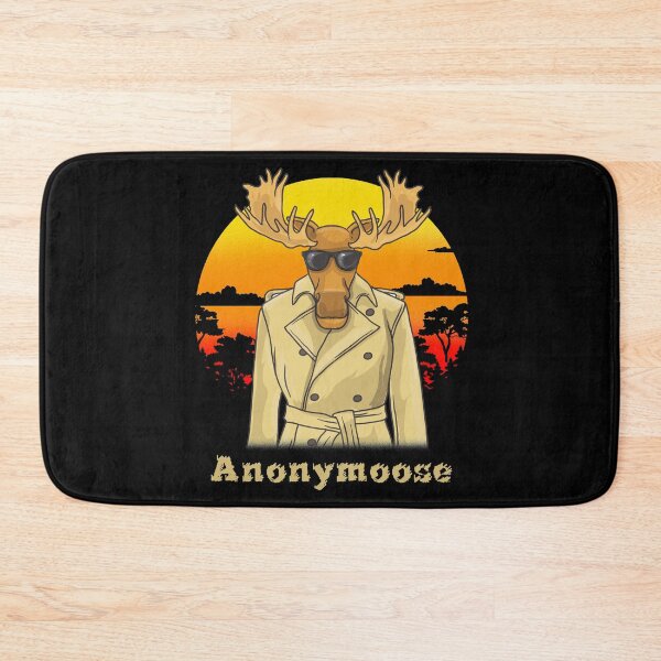 Item preview, Funny Moose Anonymoose Pun designed and sold by PragmaticFalcon.