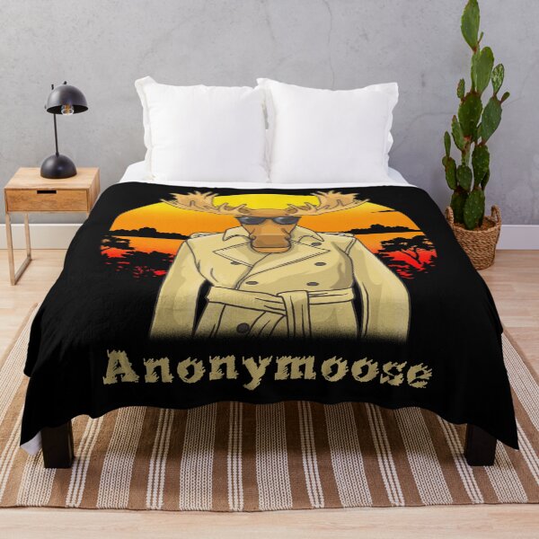 Item preview, Funny Moose Anonymoose Pun designed and sold by PragmaticFalcon.