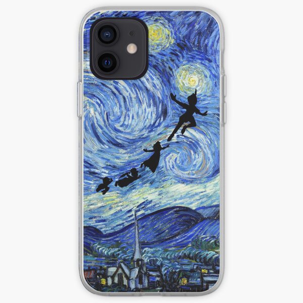 Peter Pan Starry Night iPhone Soft Case