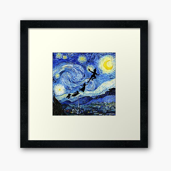 Item preview, Peter Pan Starry Night designed and sold by maryedenoa.