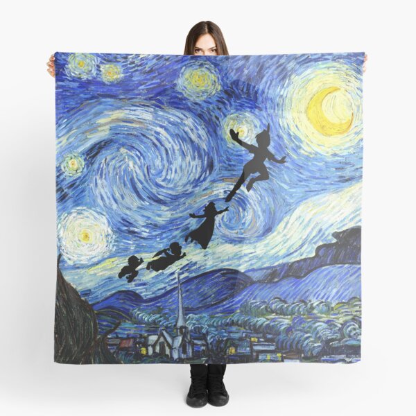 Peter Pan Starry Night Scarf