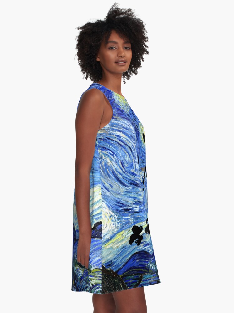 Alternate view of Peter Pan Starry Night A-Line Dress