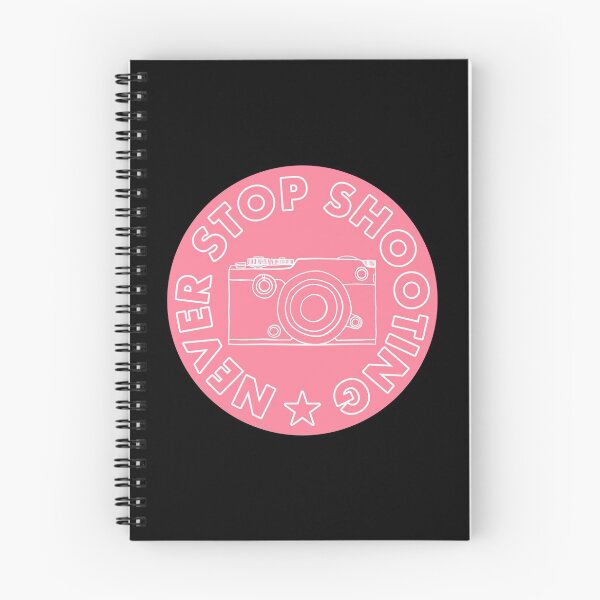 Item preview, Never Stop Shooting - Camera - Pink designed and sold by MOREDANKMEMES.