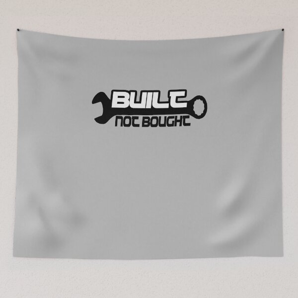 Item preview, Built Not Bought designed and sold by Spoof-Tastic.