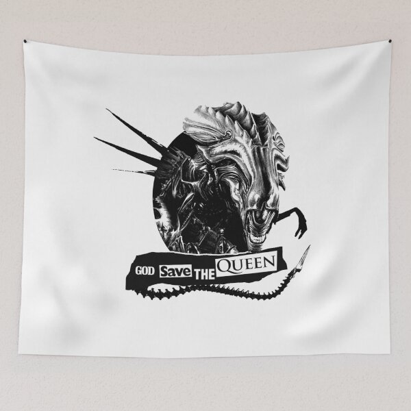 Item preview, God Save The Alien Queen! designed and sold by Mecanicarts.