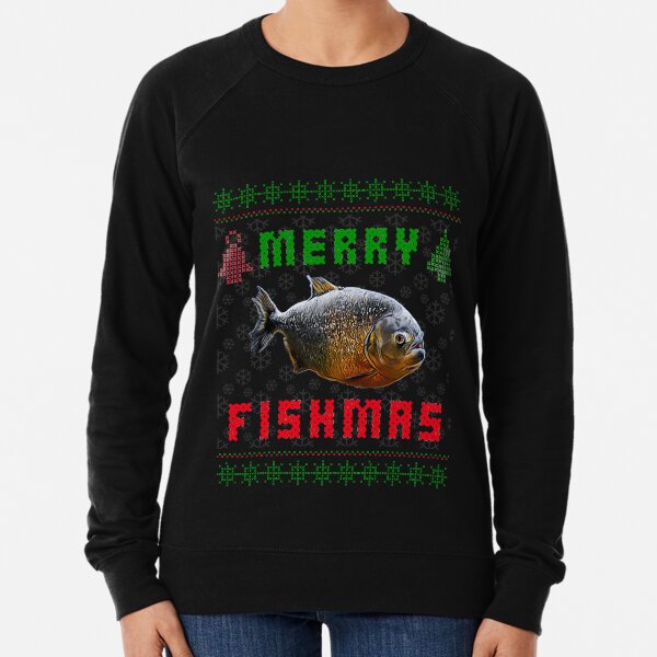 Fish christmas jumper shop