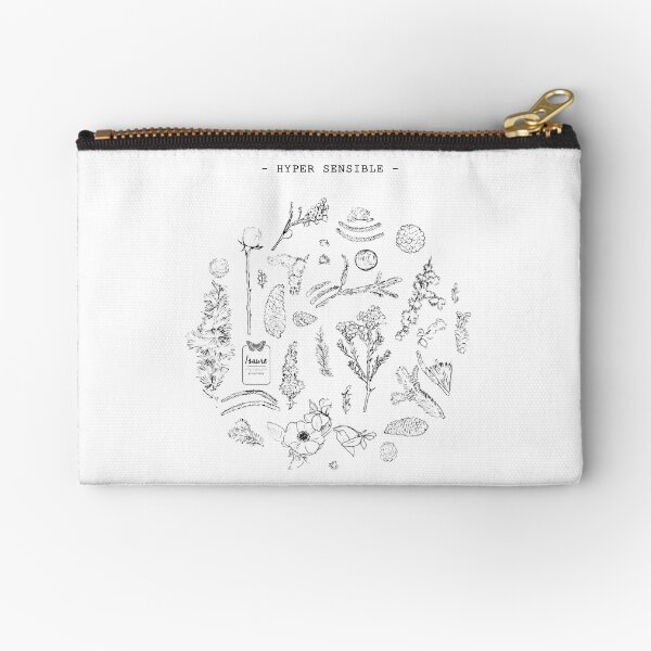 SENSITIVE HYPER Zipper Pouch