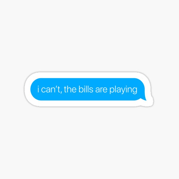 Buffalo Bills Football Sticker by Fisher-Price for iOS & Android