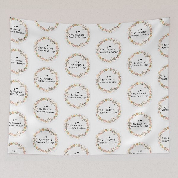 Item preview, I love My Haunted Women's College designed and sold by abipinn.