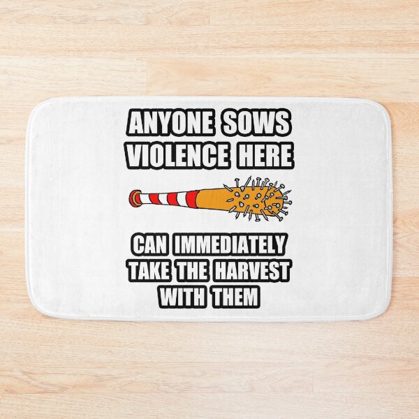 Item preview, No Violence, No Harvest; designed and sold by StickerApe.