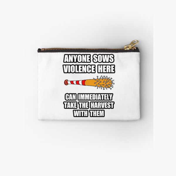 Item preview, No Violence, No Harvest; designed and sold by StickerApe.