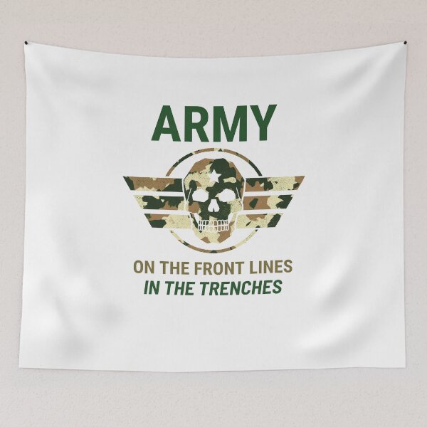 Item preview, Army Front Lines & Trenches designed and sold by Jacksonso.