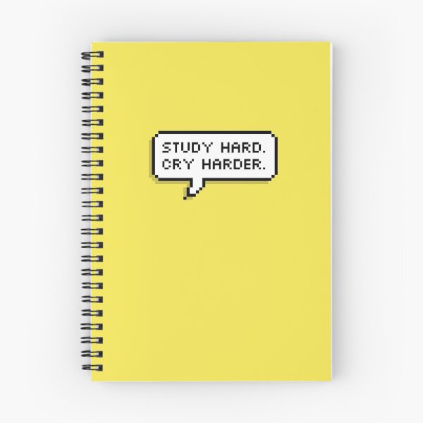 Item preview, Study hard, cry harder. designed and sold by studiousmage.