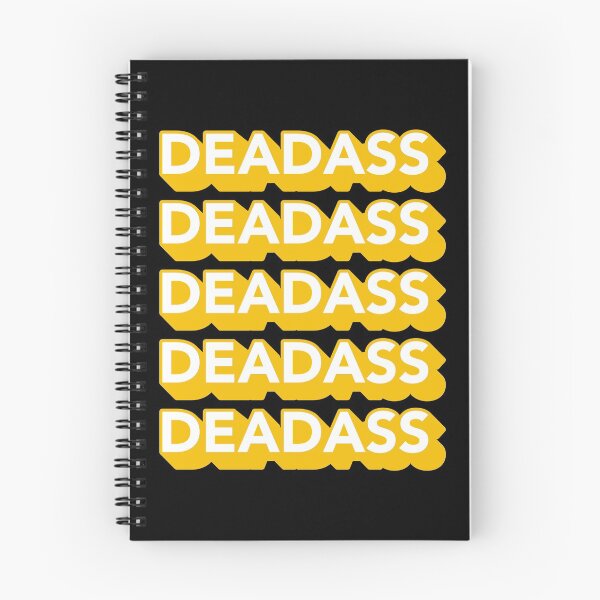 Item preview, Deadass Typography - Yellow designed and sold by MOREDANKMEMES.