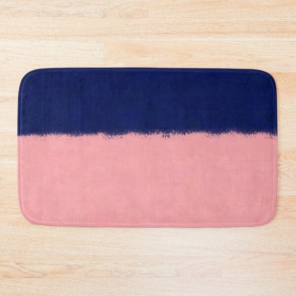 Item preview, Navy Blue and Pink Smudgy Paint Color Block designed and sold by kierkegaard.