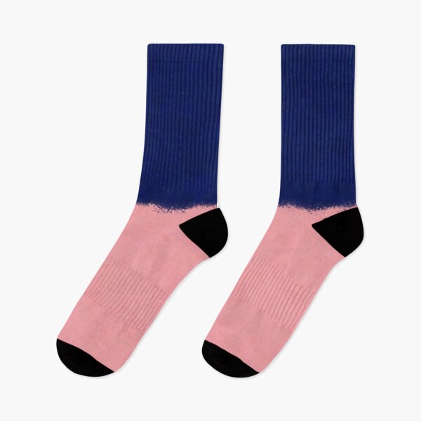 Item preview, Navy Blue and Pink Smudgy Paint Color Block designed and sold by kierkegaard.