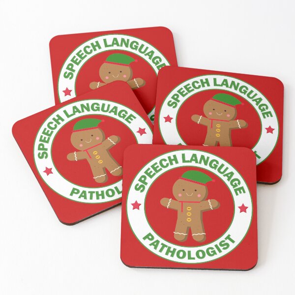 Item preview, Speech language pathologist Christmas SLP therapy SpEd teacher gift designed and sold by IslandLakeTree.