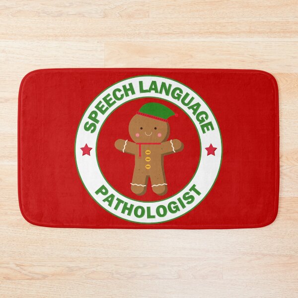 Item preview, Speech language pathologist Christmas SLP therapy SpEd teacher gift designed and sold by IslandLakeTree.