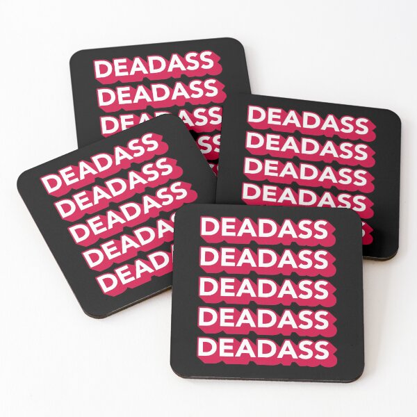 Item preview, Deadass Typography - Red designed and sold by MOREDANKMEMES.