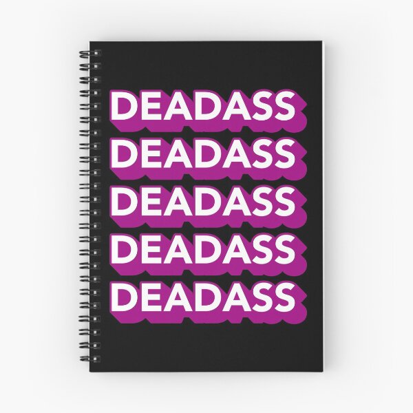 Item preview, Deadass Typography - Purple designed and sold by MOREDANKMEMES.