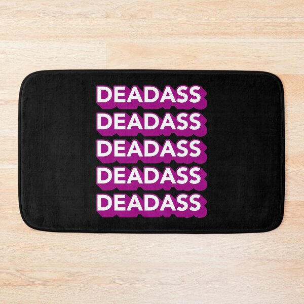 Item preview, Deadass Typography - Purple designed and sold by MOREDANKMEMES.