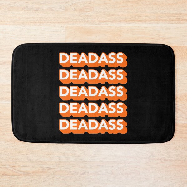 Item preview, Deadass Typography - Orange designed and sold by MOREDANKMEMES.