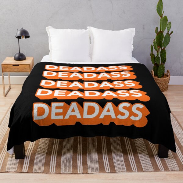 Item preview, Deadass Typography - Orange designed and sold by MOREDANKMEMES.