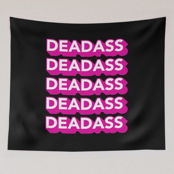 Item preview, Deadass Typography - Magenta designed and sold by MOREDANKMEMES.