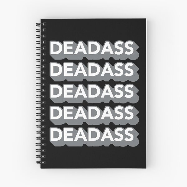 Item preview, Deadass Typography - Grey designed and sold by MOREDANKMEMES.