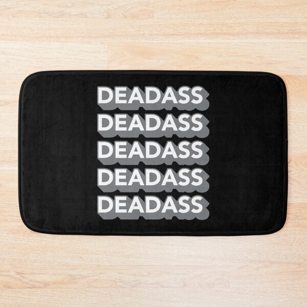 Item preview, Deadass Typography - Grey designed and sold by MOREDANKMEMES.