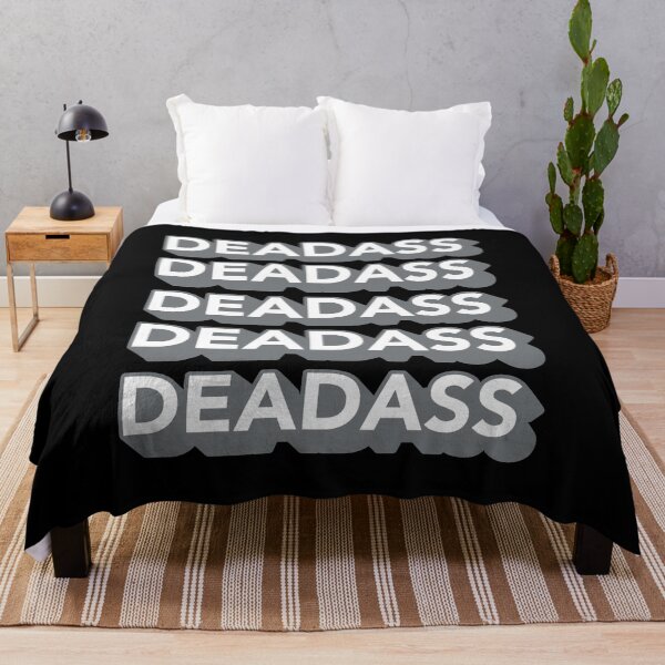 Item preview, Deadass Typography - Grey designed and sold by MOREDANKMEMES.