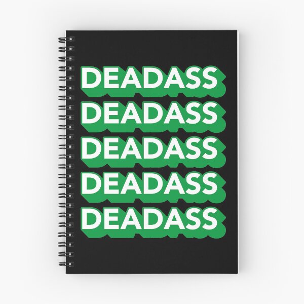 Item preview, Deadass Typography - Green designed and sold by MOREDANKMEMES.