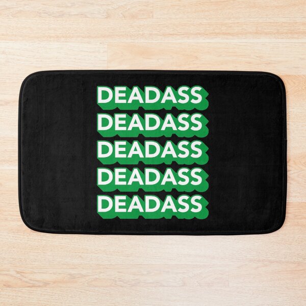 Item preview, Deadass Typography - Green designed and sold by MOREDANKMEMES.