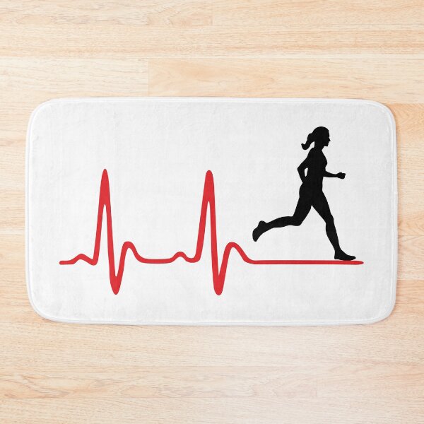 Item preview, Kopie von Running, Runner and Heartbeat designed and sold by claudiasartwork.