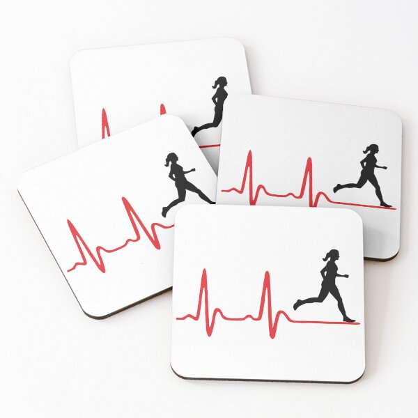 Item preview, Kopie von Running, Runner and Heartbeat designed and sold by claudiasartwork.