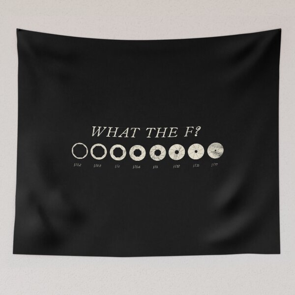 Item preview, What The F Aperture Vintage Photographer DSLR Camera Lens design designed and sold by A-Fashion.