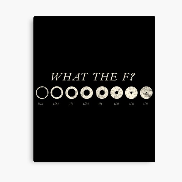 Item preview, What The F Aperture Vintage Photographer DSLR Camera Lens design designed and sold by A-Fashion.