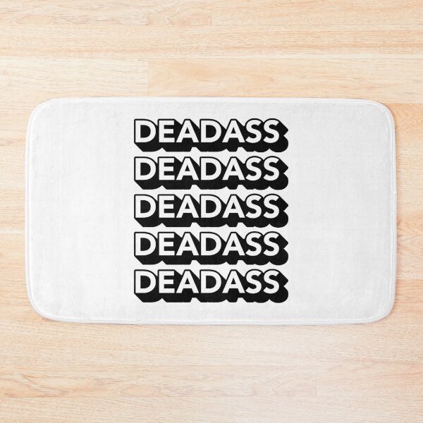Item preview, Deadass Typography - Black designed and sold by MOREDANKMEMES.