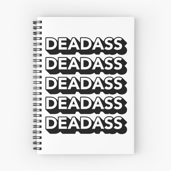 Item preview, Deadass Typography - Black designed and sold by MOREDANKMEMES.