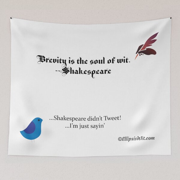 Item preview, Shakespear Quote designed and sold by ellipsiswit.