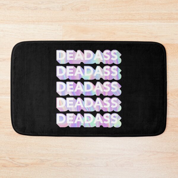 Item preview, Deadass Typography - Iridescent  designed and sold by MOREDANKMEMES.