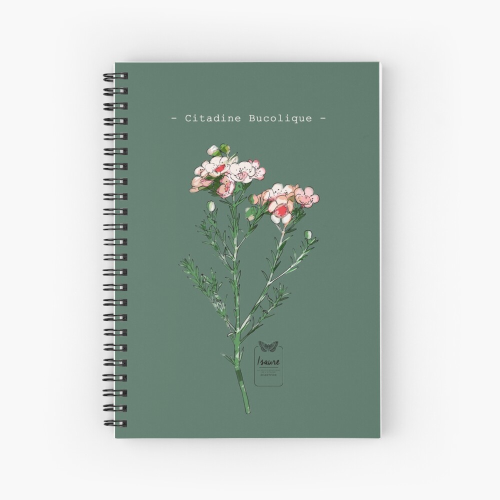 Aperçu de l'œuvre Cahier à spirale créée et vendue par IsaureEcartfixe.