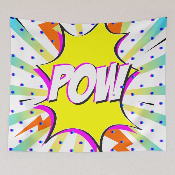 Item preview, Pow - Comic speech designed and sold by mikath.
