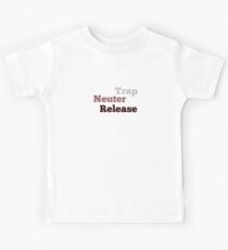 Trap Neuter Release 2 Kids Tee