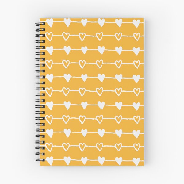 Item preview, Hand Drawn Hearts - Yellow designed and sold by Blue-Banana.