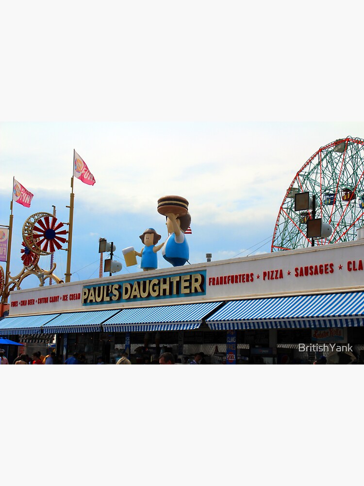 "Paul's Daughter Of Coney Island Study I" Sticker for Sale by